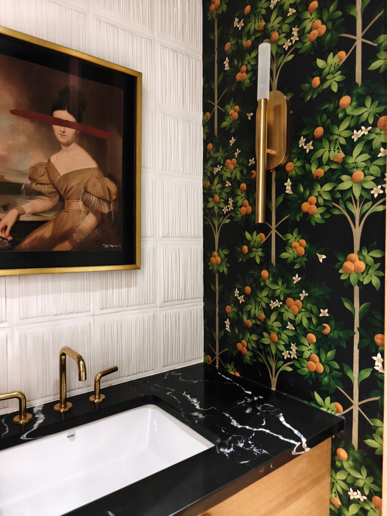 Powder bath — after